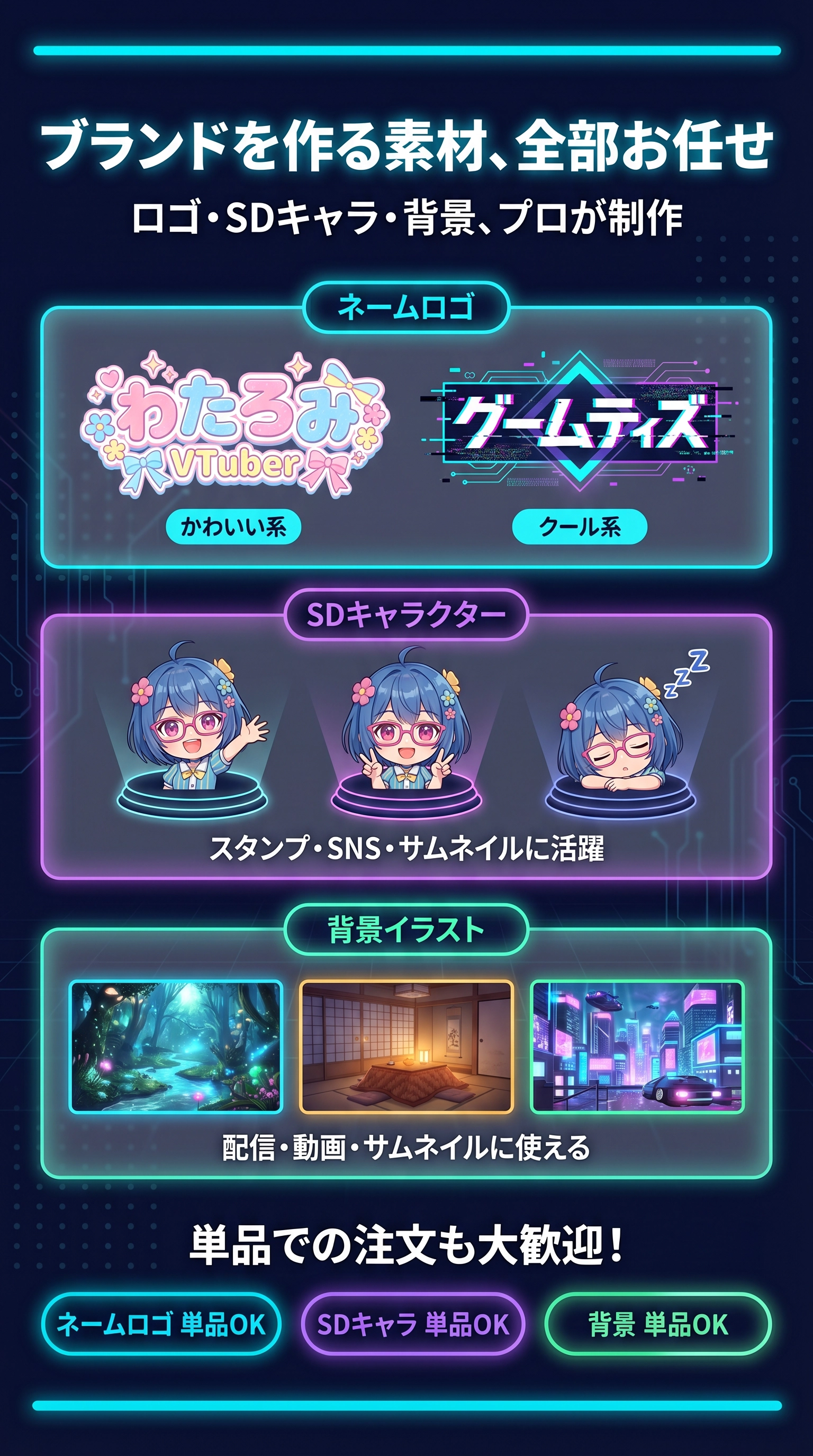 ブランディング素材